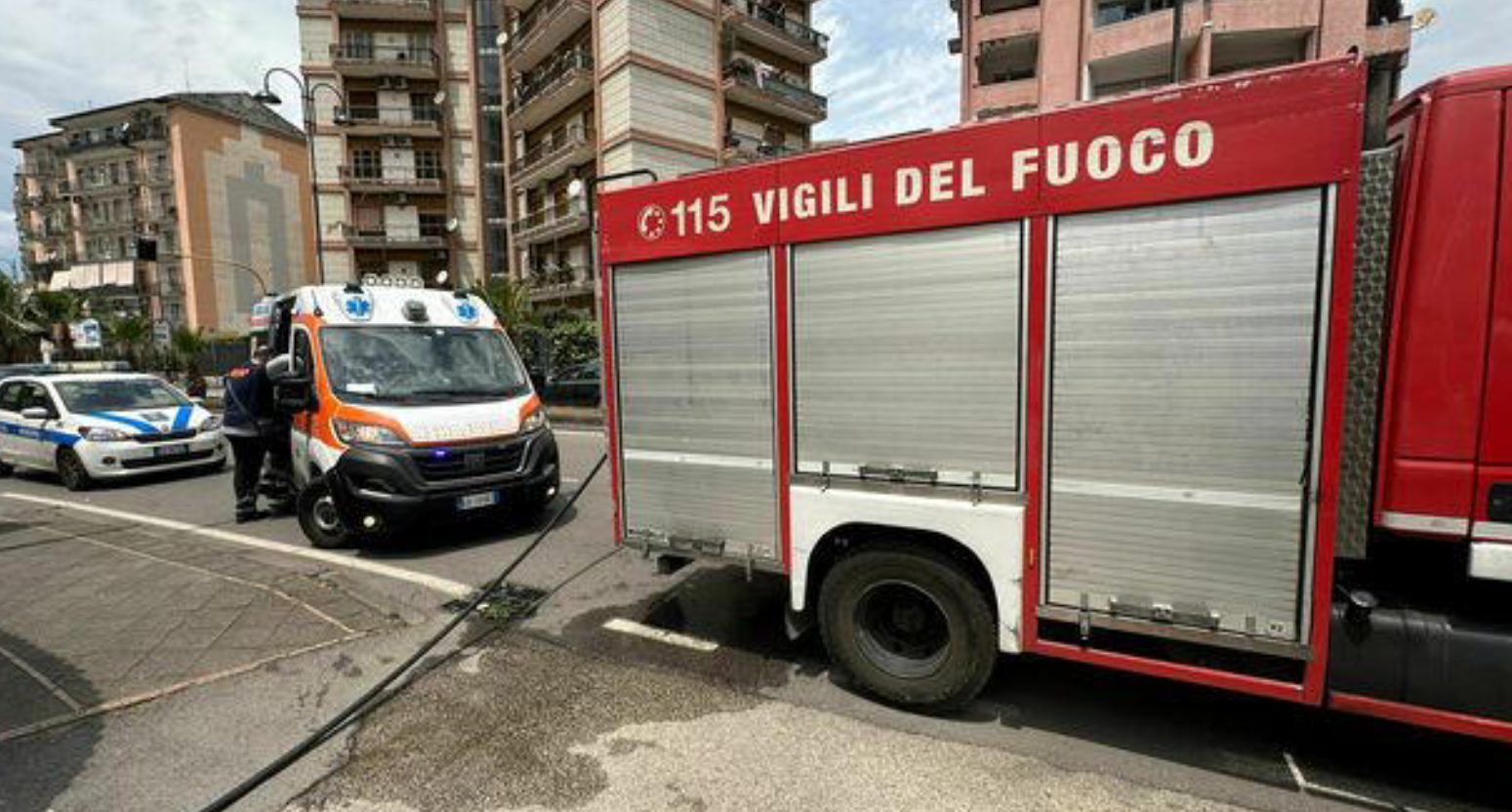 Incendio Nocera Inferiore