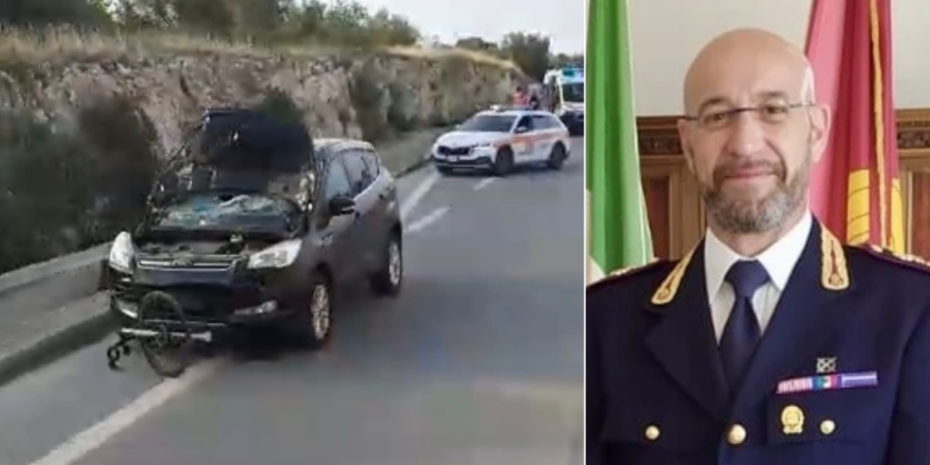 Incidente morto capo gabinetto questura Taranto