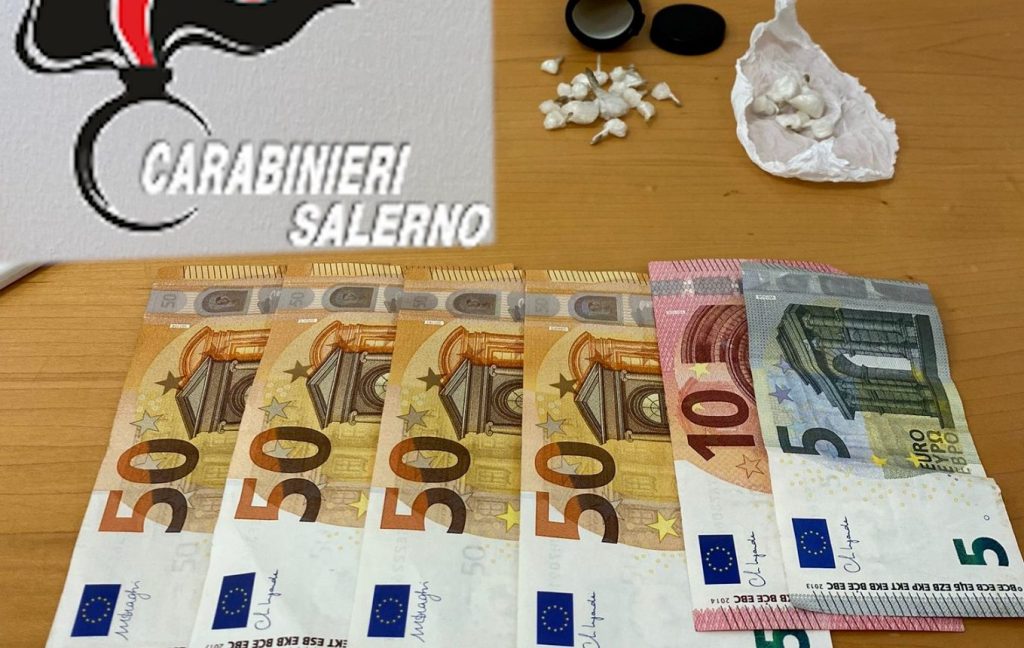 Spaccio stupefacenti Nocera arresto denuncia