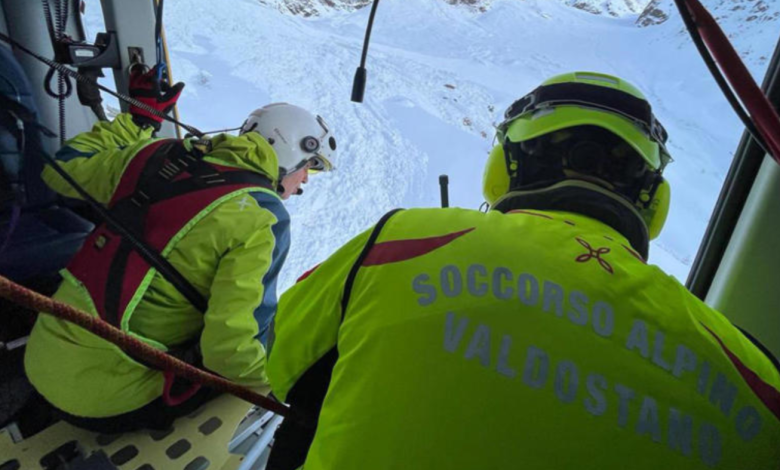 scivolato canalone alpinista morto Monte Bianco