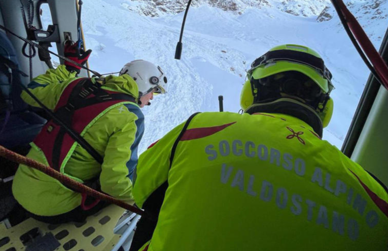 scivolato canalone alpinista morto Monte Bianco