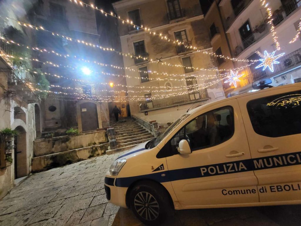 Movida rumorosa Eboli Polizia Municipale controlli 22 giugno