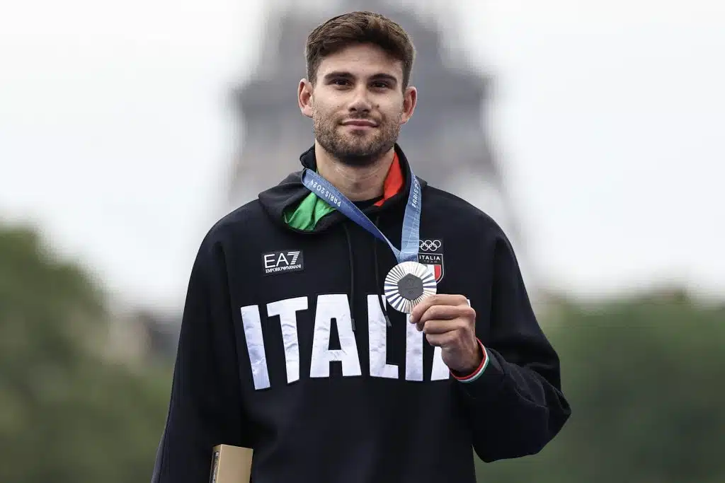 olimpiadi parigi 2024 filippo ganna medaglia argento