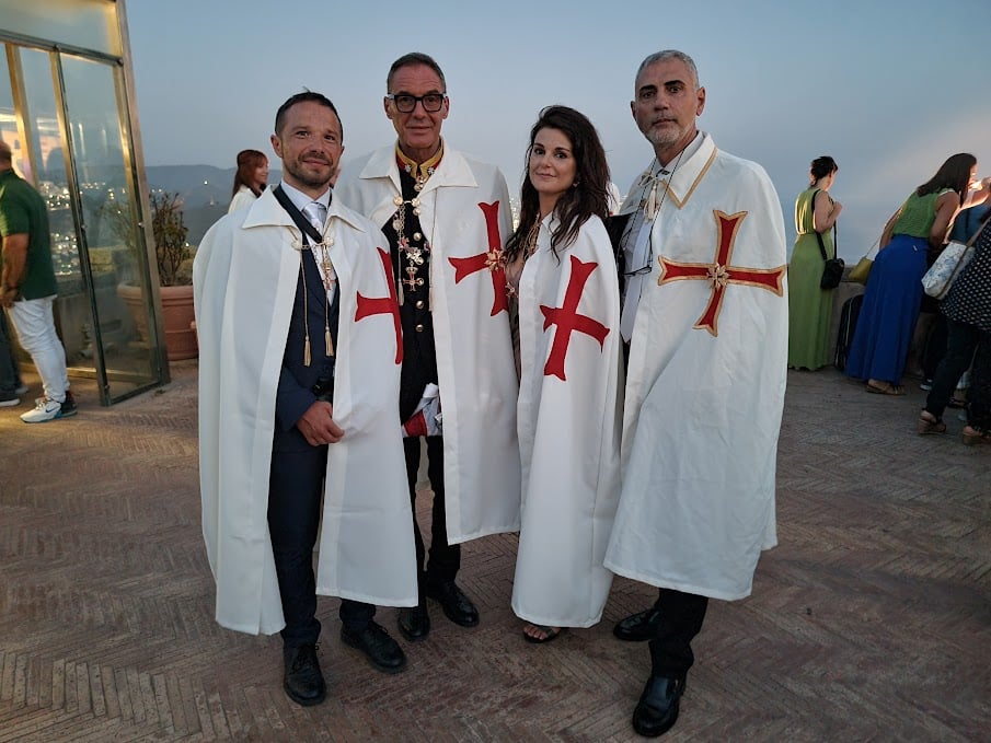 Investiti nuovi Cavalieri Templari al Castello Arechi di Salerno