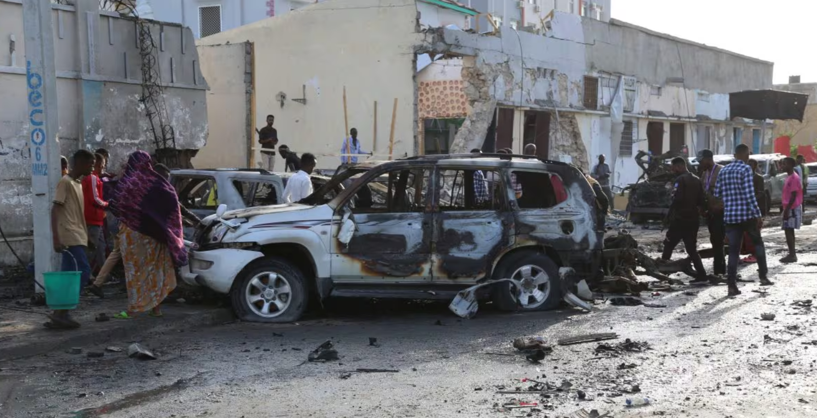 Attentato Somalia finale Europei morti
