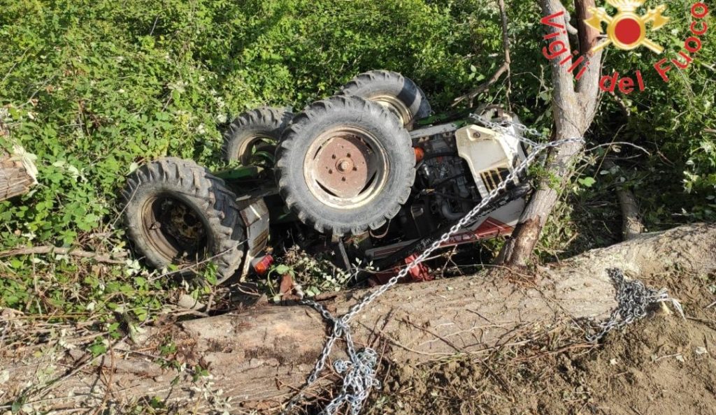 incidente strangolagalli trattore morta donna