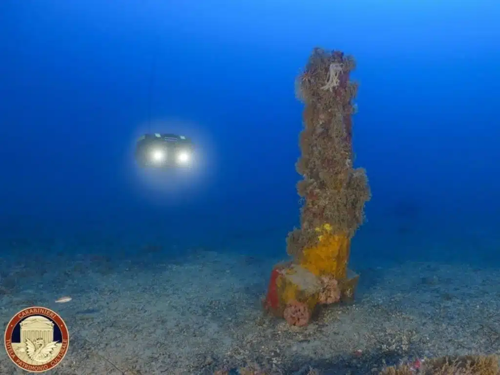 Palinuro trovata mare ancora epoca romana