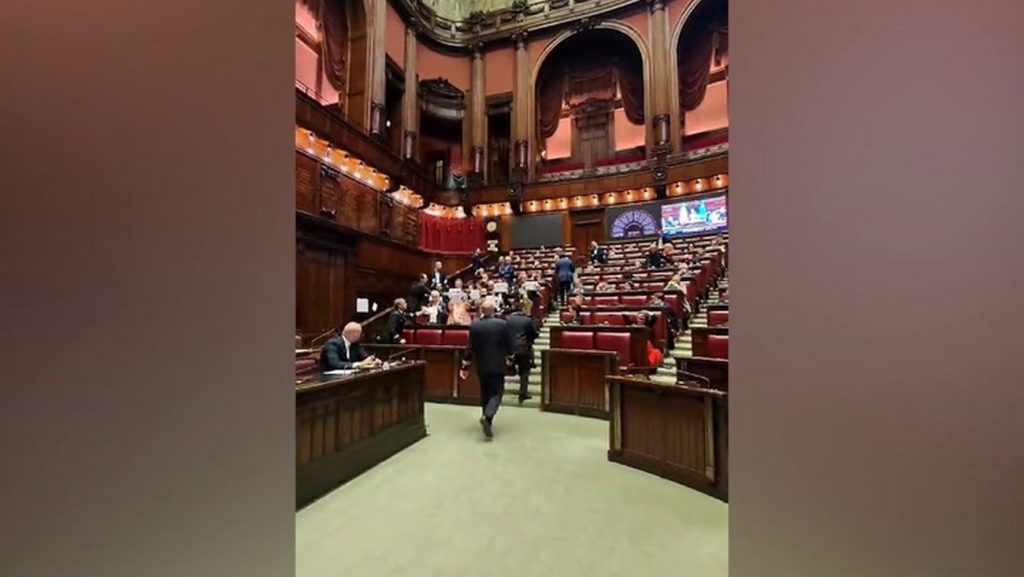 protesta aula odg Lega stambecchi