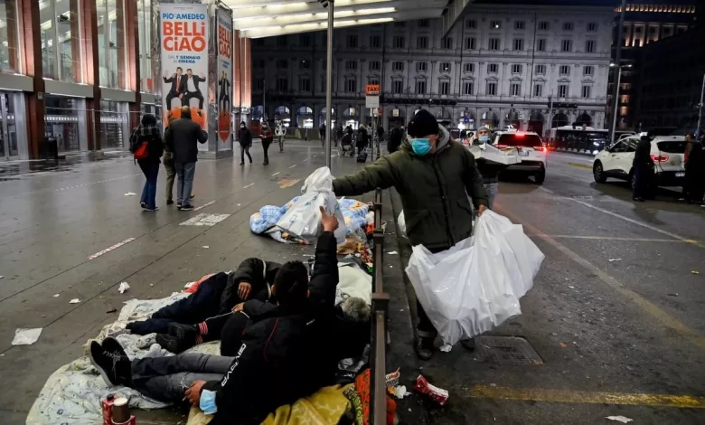 roma uomo sparato senzatetto