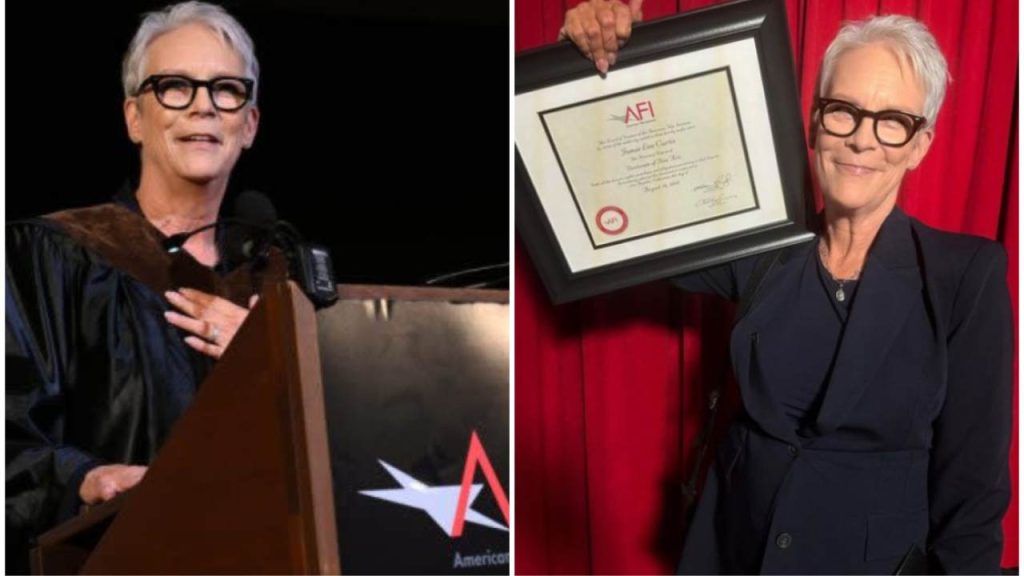 Jamie Lee Curtis premiata Laurea Honorem AFI