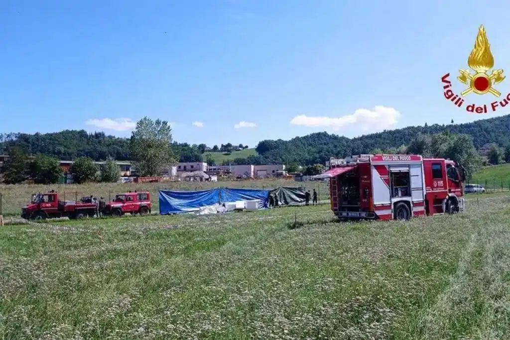 ultraleggero precipita appennino modenese morto cosa è successo 24 agosto