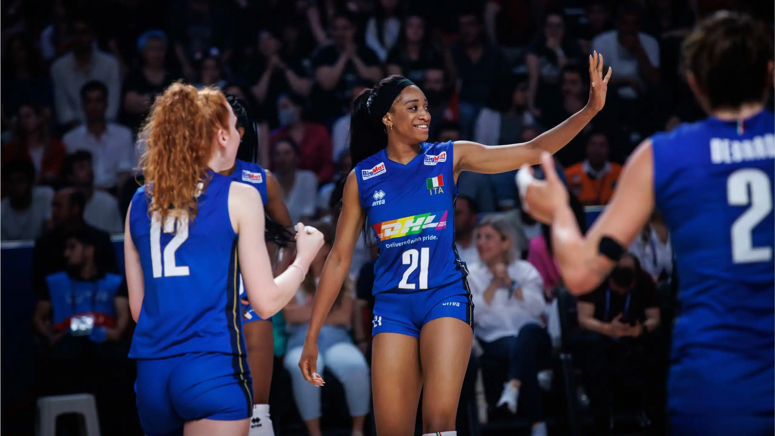 chi è Loveth Omoruyi pallavolo italvolley medaglia oro olimpiadi 2024