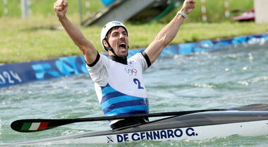 parigi giovanni de gennaro oro kayak