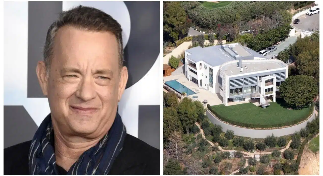 tom hanks svaligiata villa