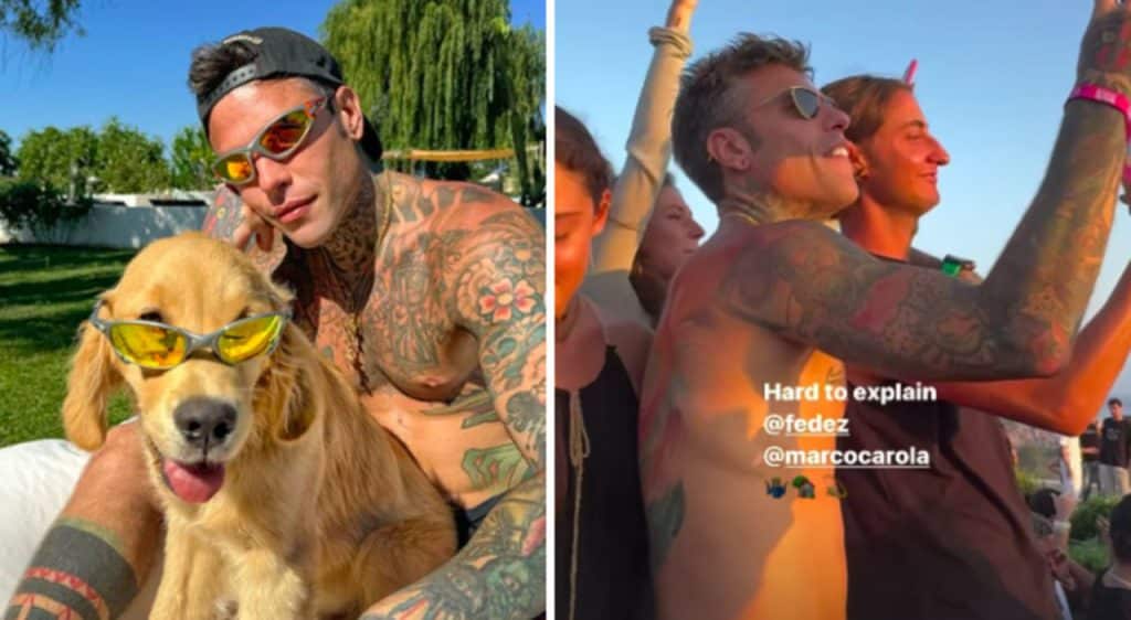 Fedez feste viaggi nuovi flirt