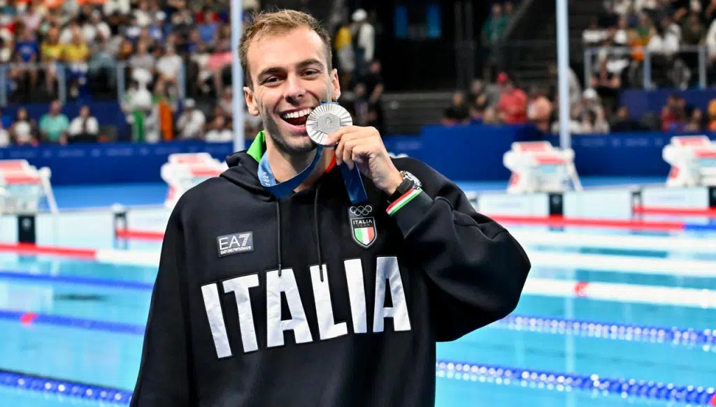 gregorio paltrinieri medaglia argento 1500 stile libero nuoto