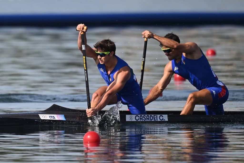 gabriele casadei carlo tacchini argento canoa