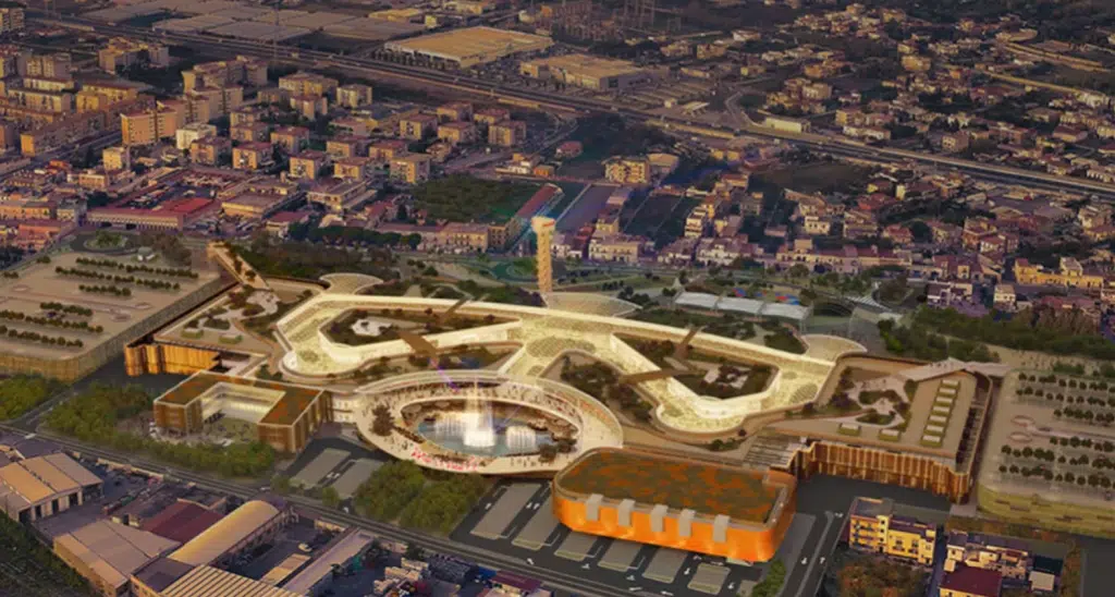 Centro commerciale Maximall Pompei inaugurazione