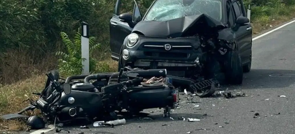 Incidente Cellole morto centauro