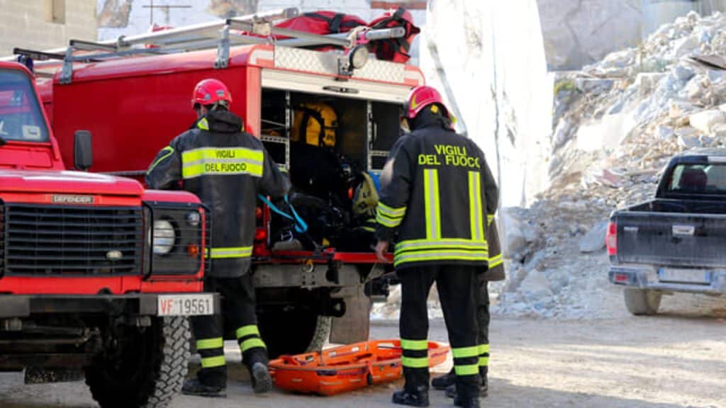 Incidente lavoro Brescia imprenditore Fabrizio Zanetti