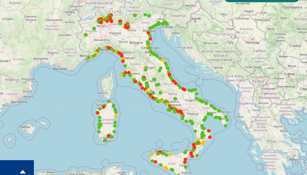 Peggiorano condizioni mare laghi Italia report Legambiente estate 2024