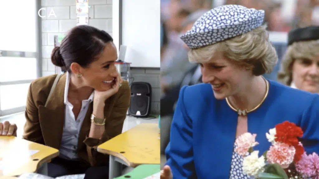 meghan markle omaggia lady diana