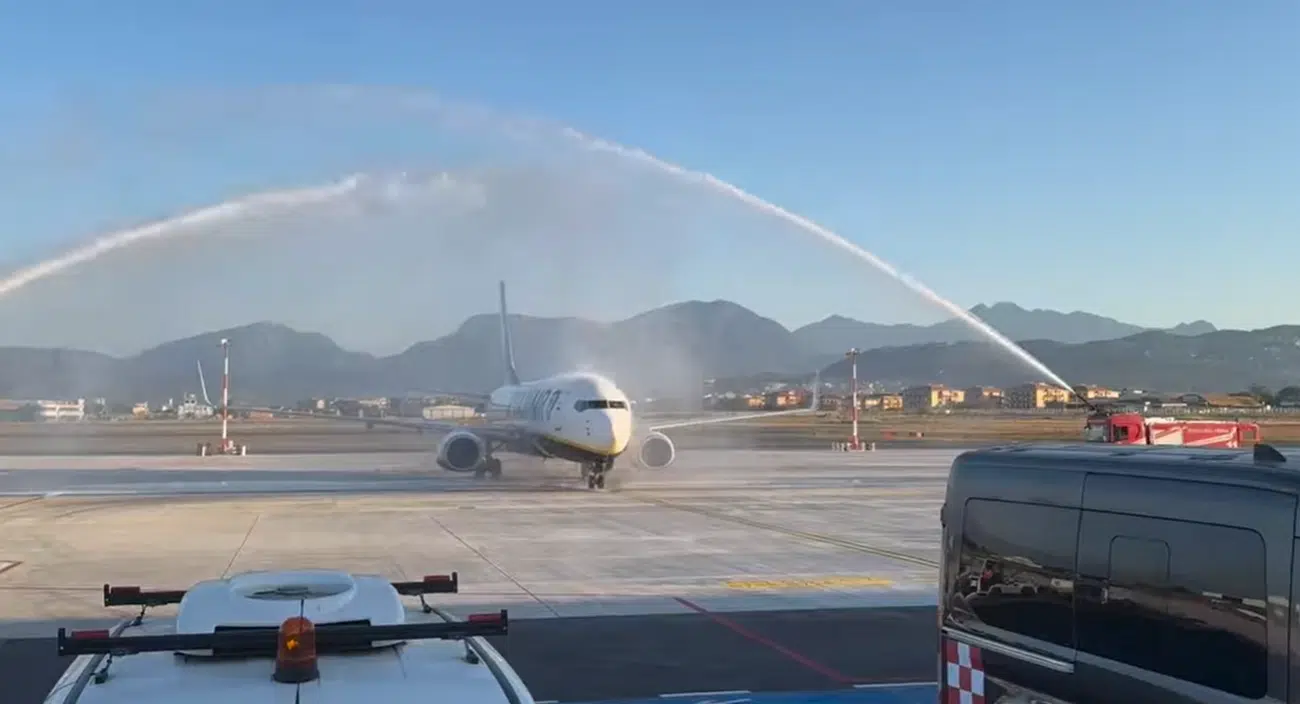 aeroporto Salerno arriva Ryanair primi voli