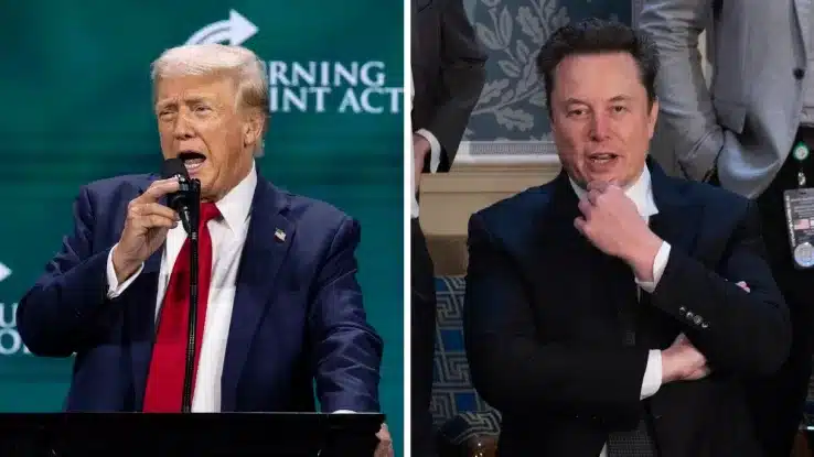 evento social Trump Musk