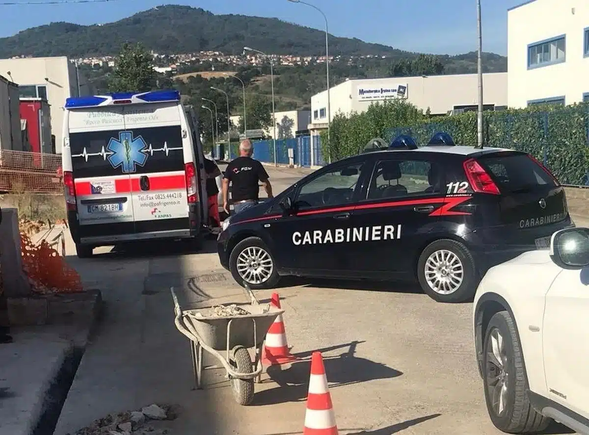 incidente lavoro sturno investito trattore 6 settembre