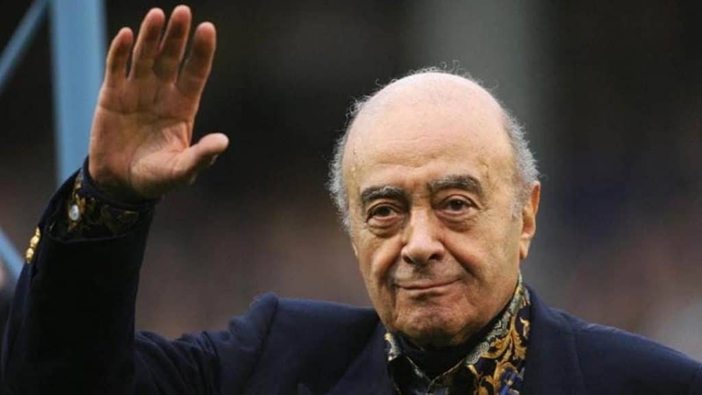 Mohamed Al-Fayed accusato stupro documentario