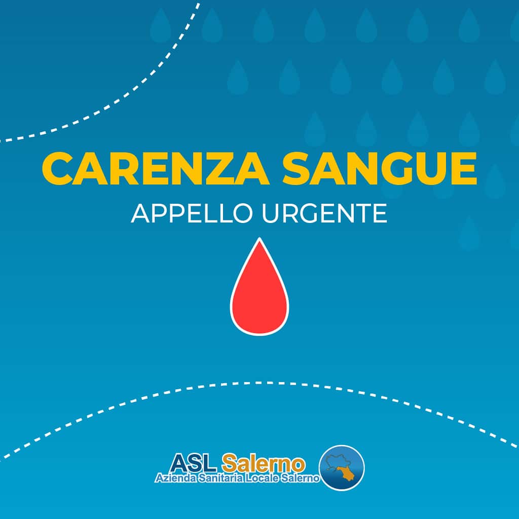 Asl carenza sangue ospedali