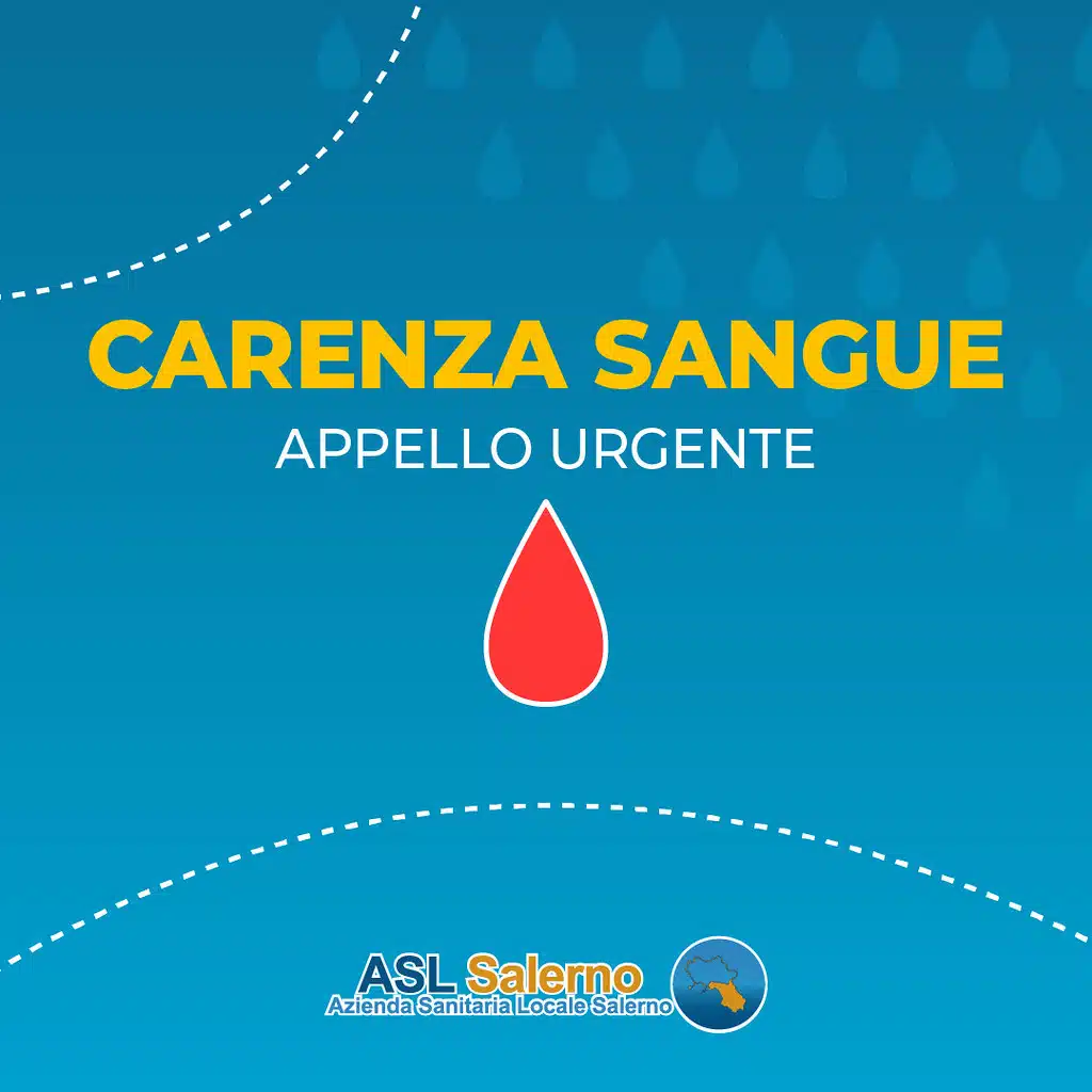 Asl carenza sangue ospedali