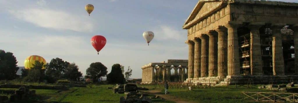 Paestum: XIV Festival Internazionale delle Mongolfiere