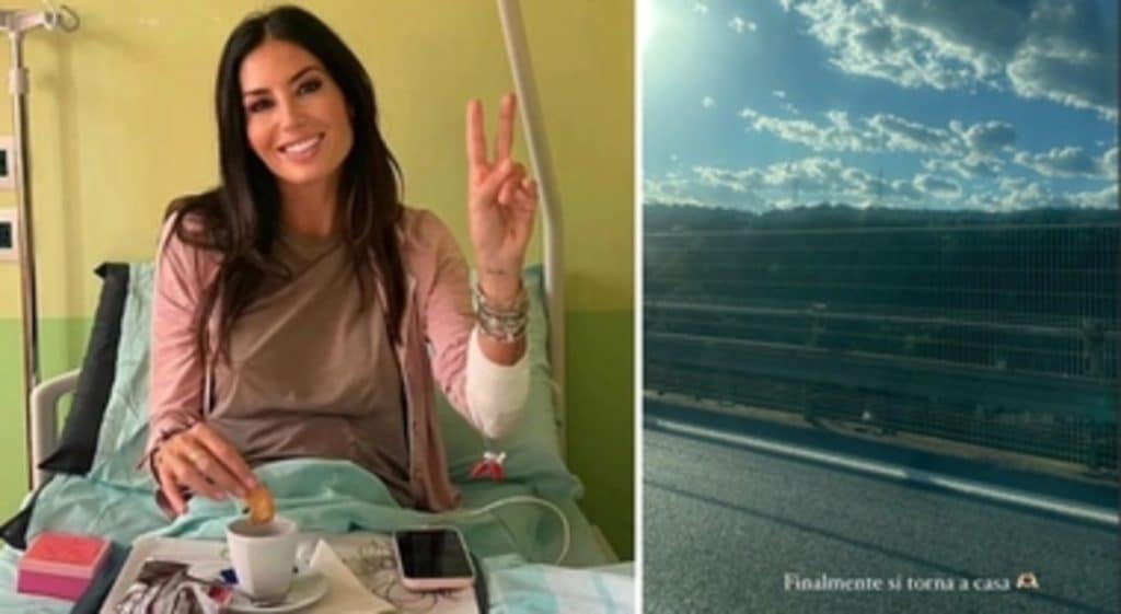 elisabetta gregoraci dopo ricovero