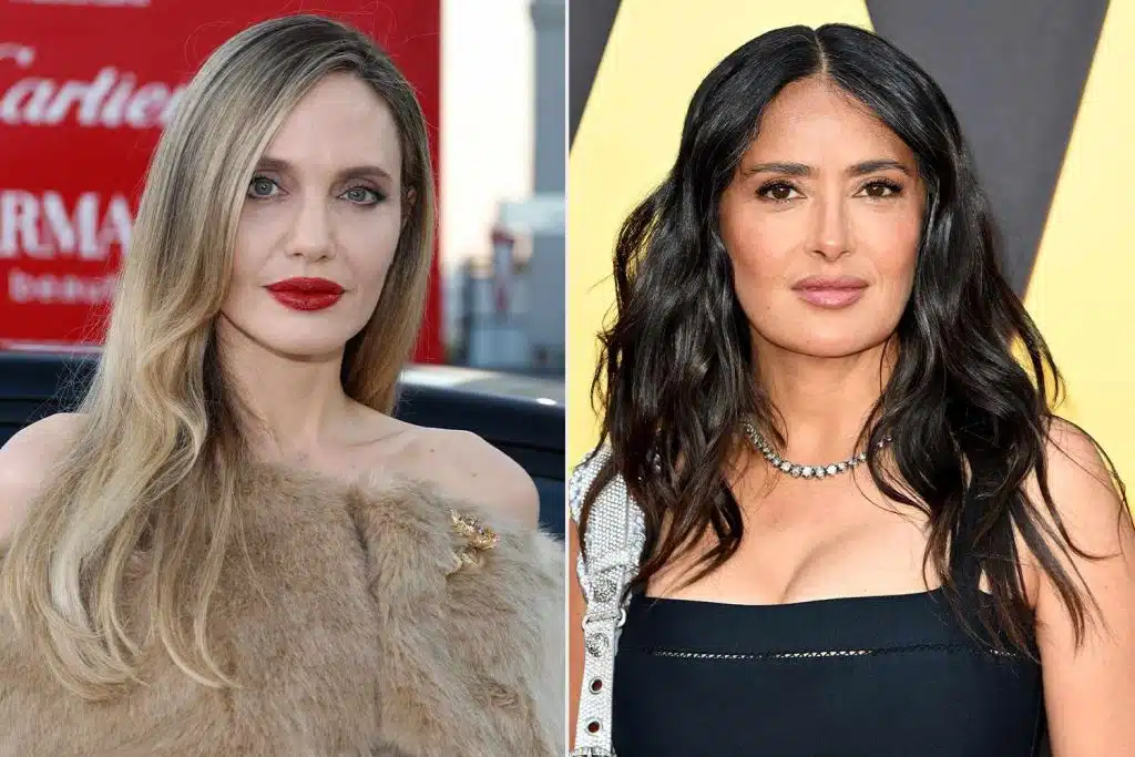 angelina jolie convince salma hayek