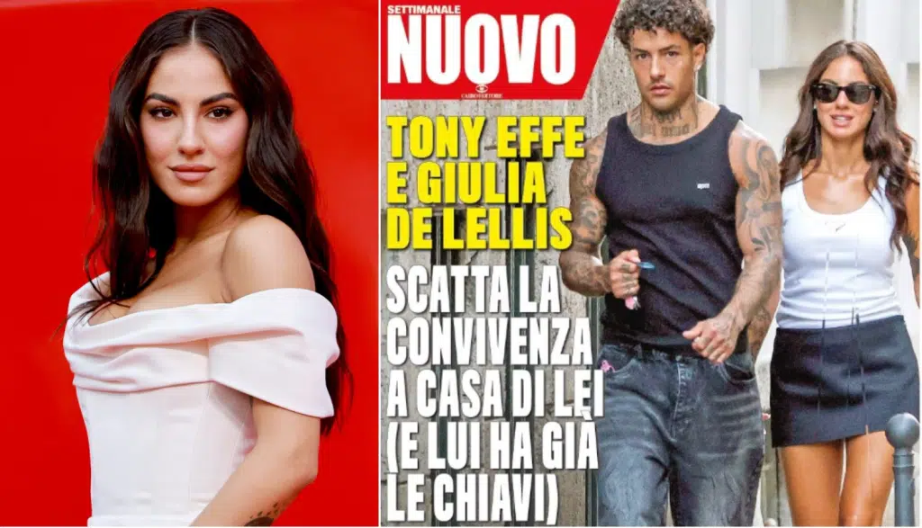 giulia lellis tony effe convivenza