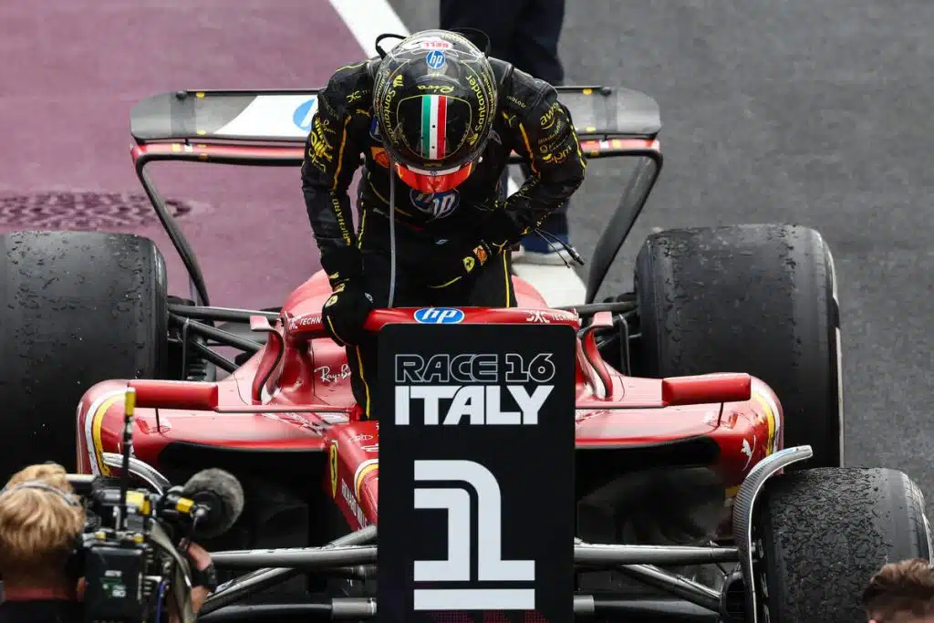 leclerc vince gran premio monza ferrari formula 1