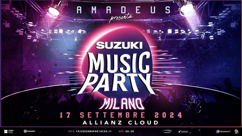 suzuki music party quattro nuovi big