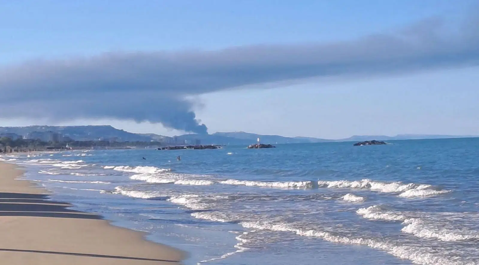 Teramo incendio ditta solventi