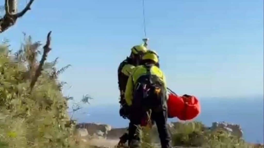 turiste ferite sentiero degli dei maiori