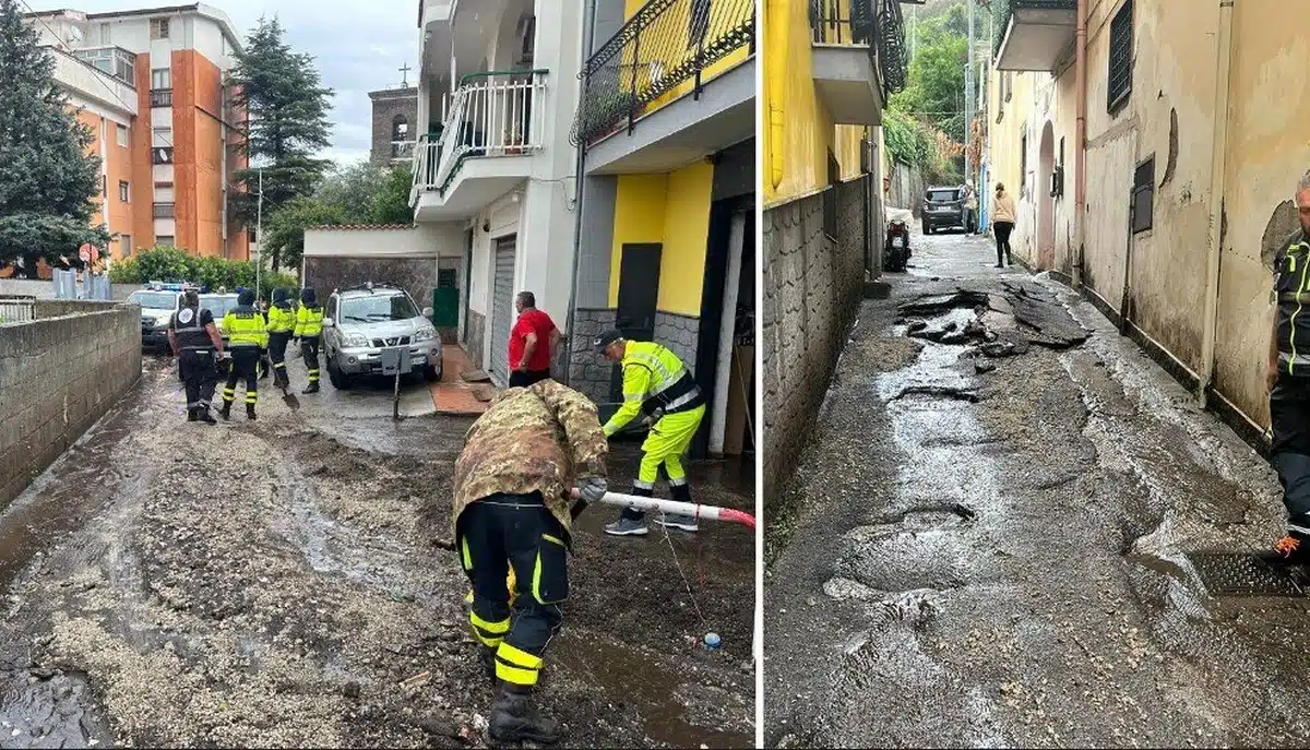 gragnano frana monte pendolo primi fondi regione campania