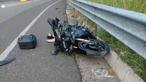 Montecorice incidente moto ferito