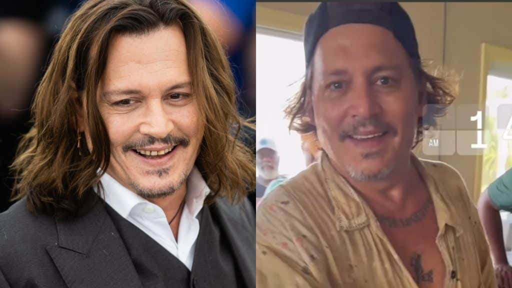 Johnny Depp sorprende fan nuovo sorriso