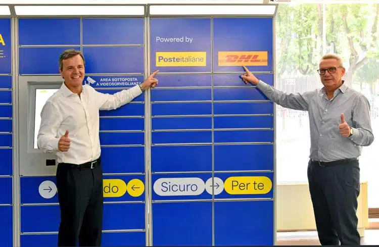 Installato locker Poste Italiane DHL