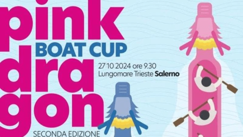 Pink Dragon boat, a Salerno la regata per donne operate al seno