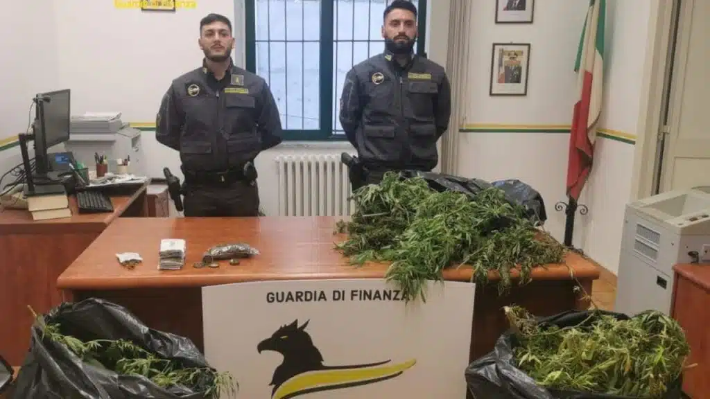 marijuana arrestato Cava Tirreni