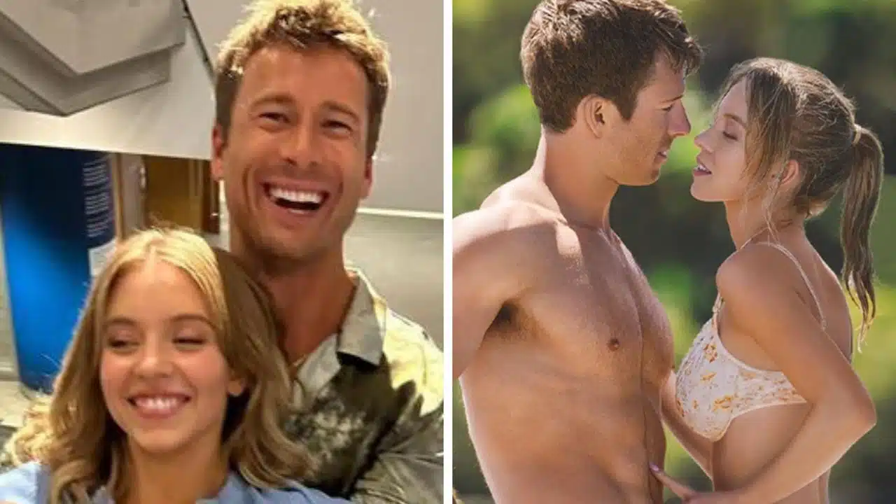 Glen Powell elogia Sydney Sweeney