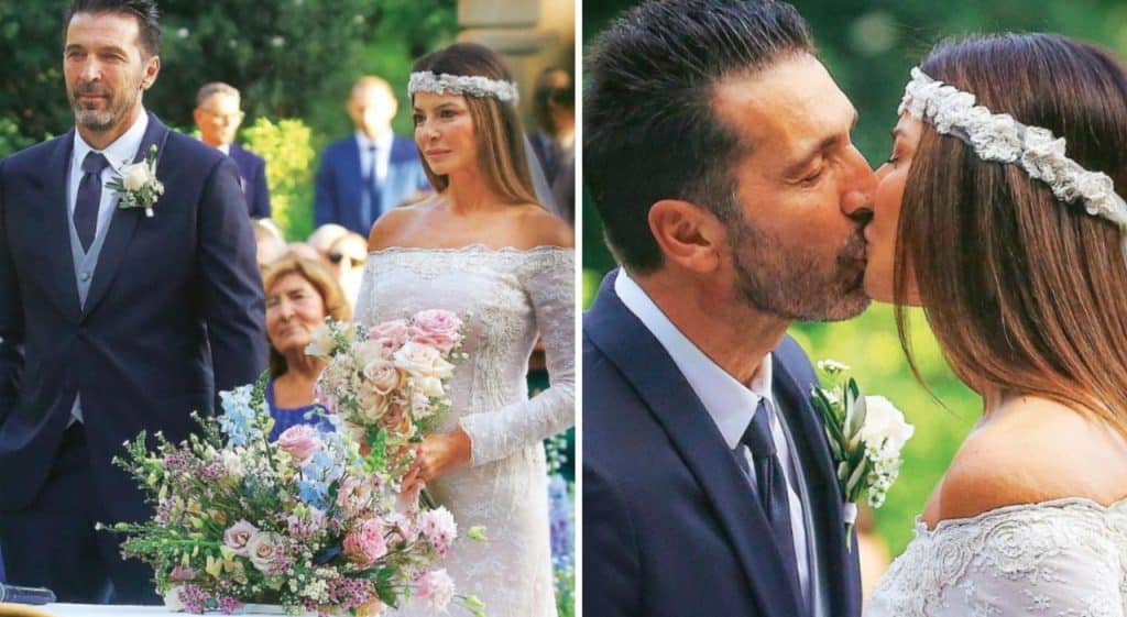 Gigi Buffon Ilaria Amico promesse matrimonio