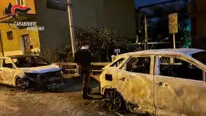 solofra incendiata auto ex presidente consiglio comunale francesco filodemo