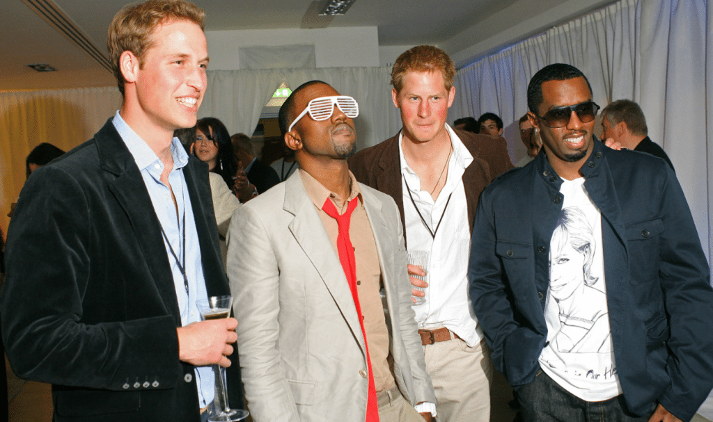 ossessione puff daddy william harry